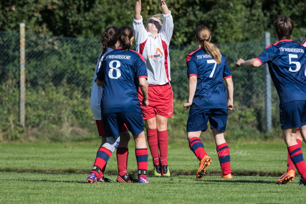 Bild 81 - Frauen TSV Wiemersdorf - SV Wahlstedt : Ergebnis: 5:1